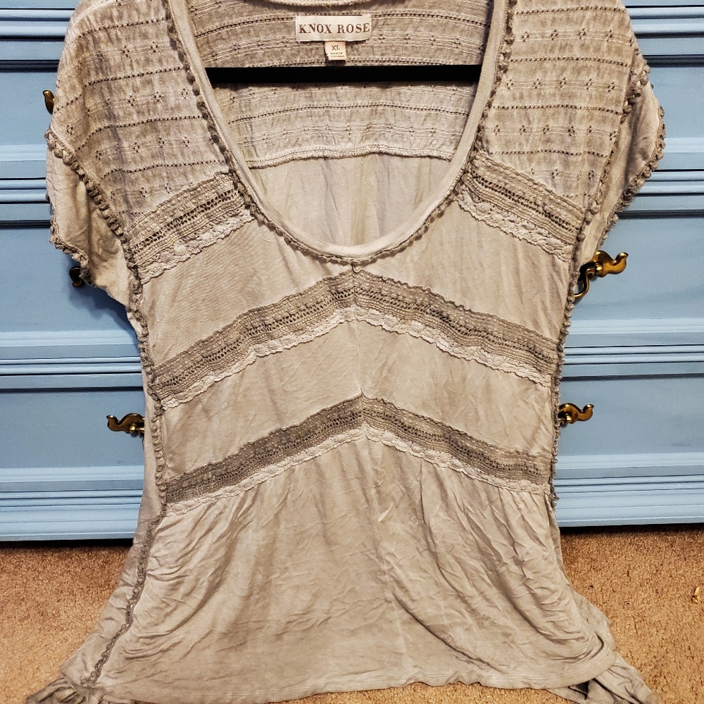 Blouse Knox Rose XL Gray